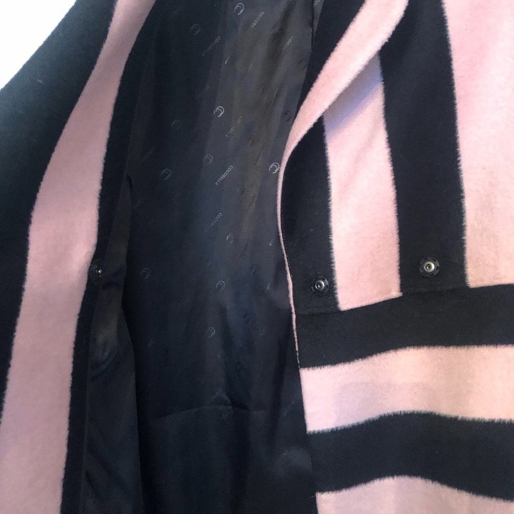 Pink and  black coat - Picture 3 of 4